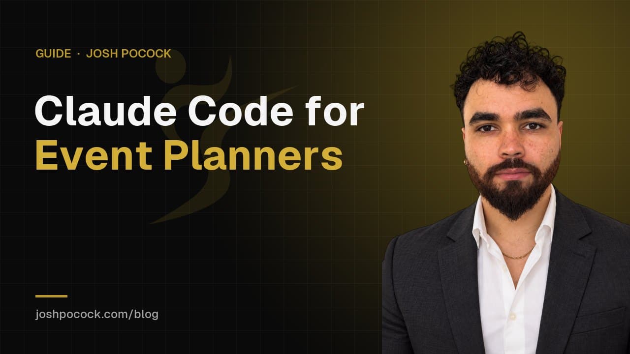 Claude Code for Event Planners: Briefs, Vendors, Run Sheets