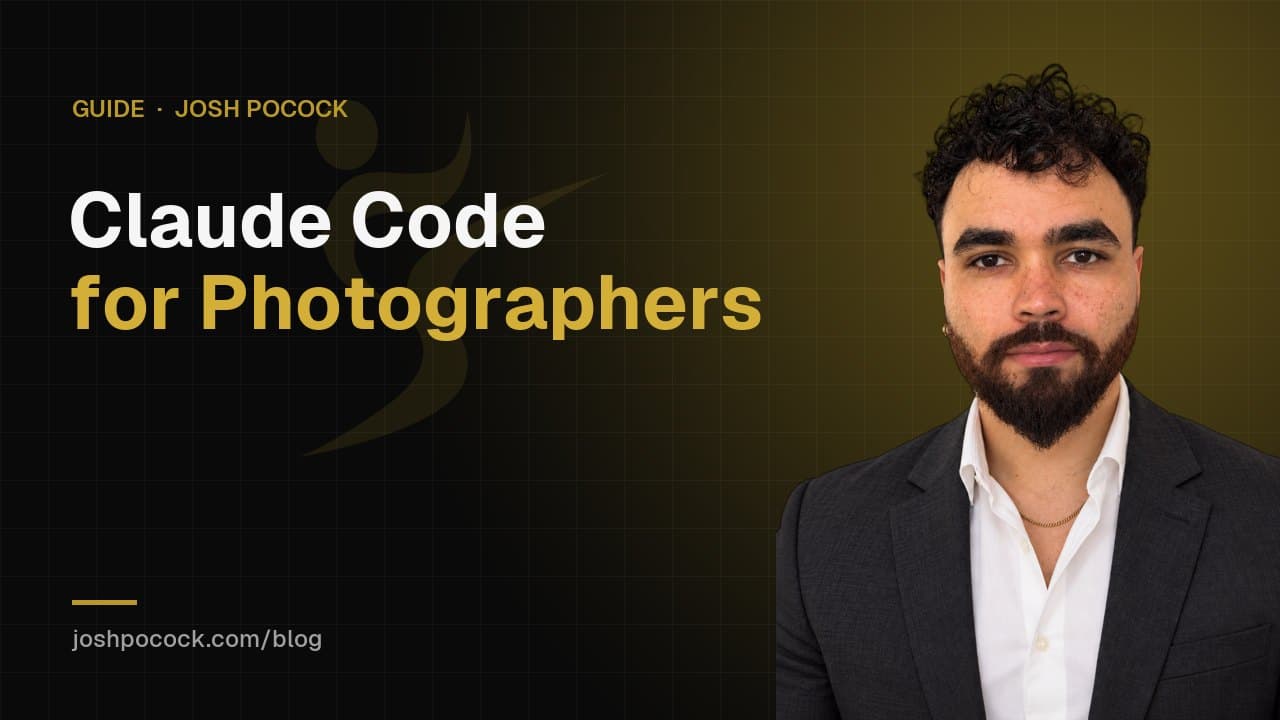 Claude Code for Photographers: Bookings to Galleries