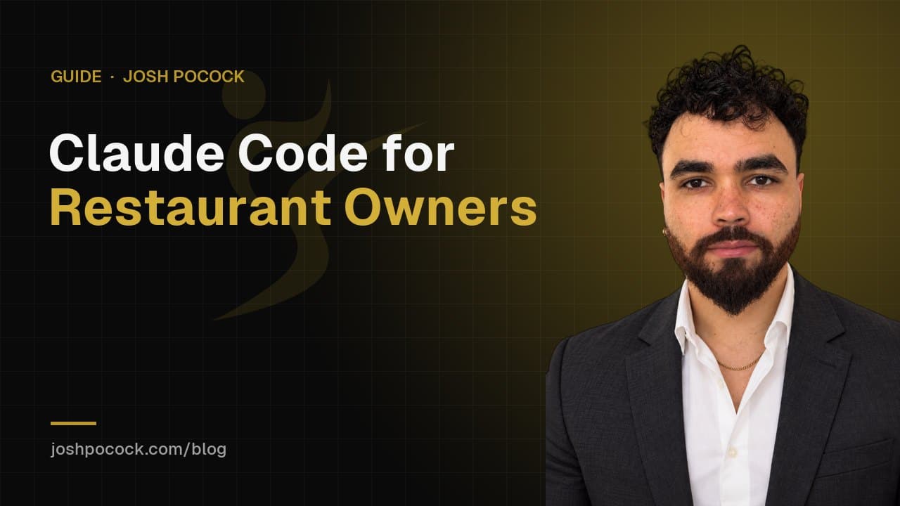 Claude Code for Restaurant Owners: Less Admin, More Covers