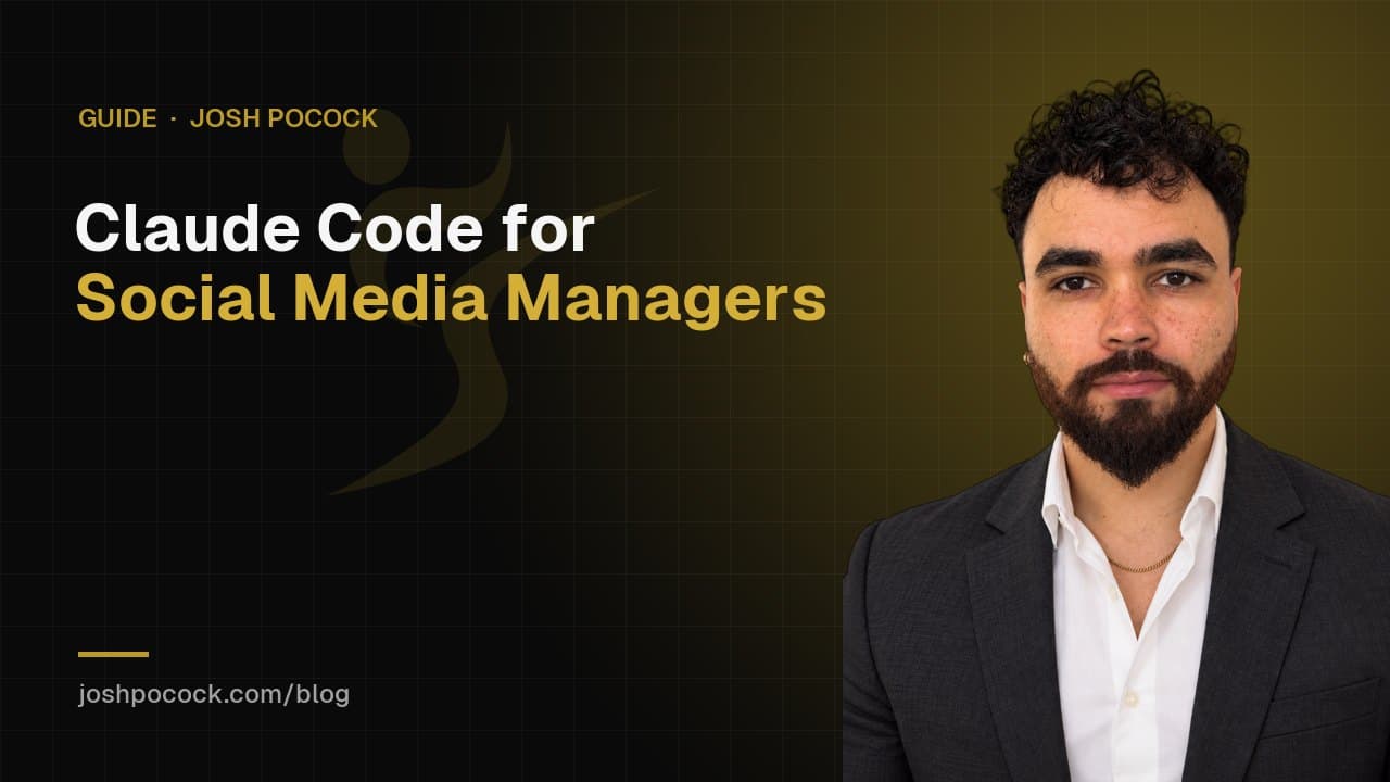 Claude Code for Social Media Managers: A Week in a Day